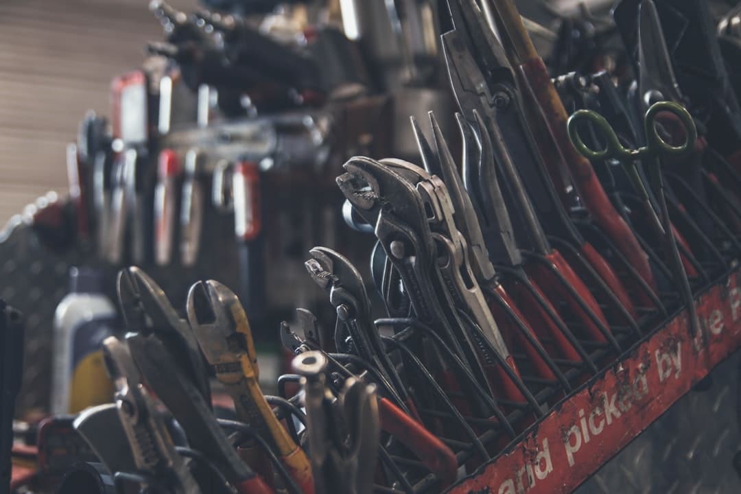Plumber tools work