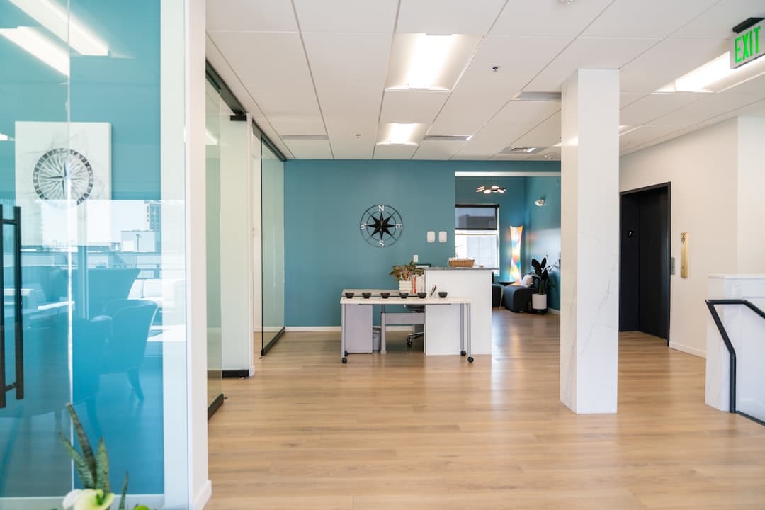Dental office front desk