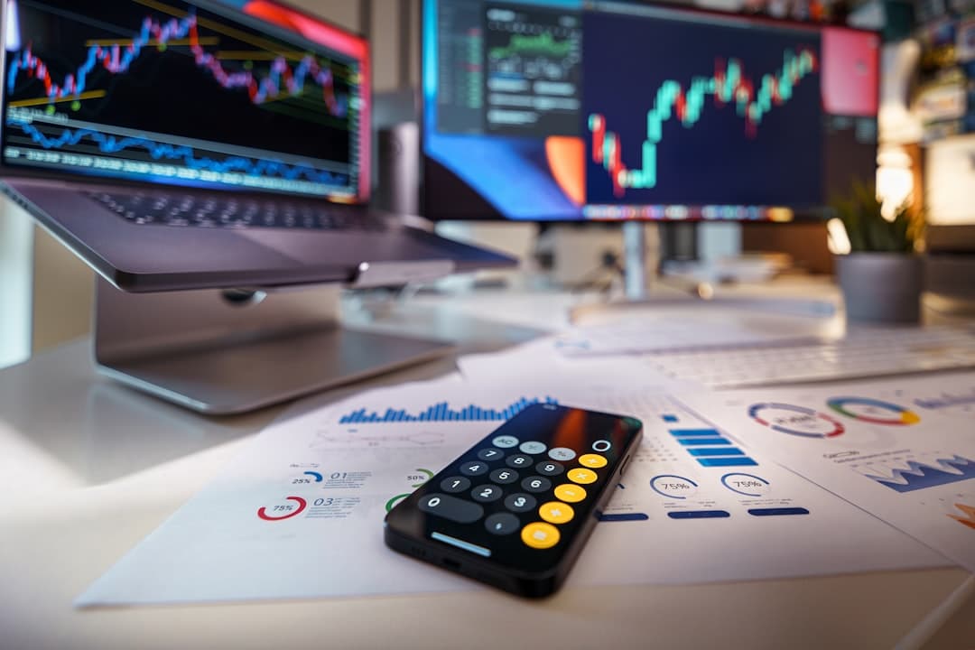Seo analytics graph screen office