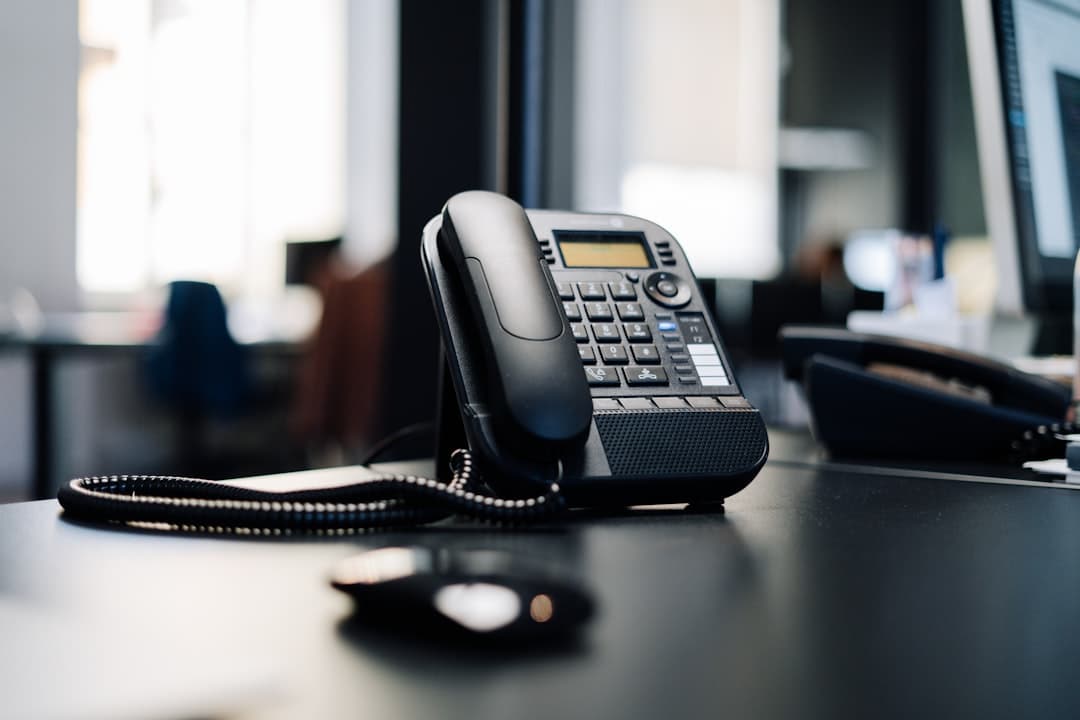 Call center headset office